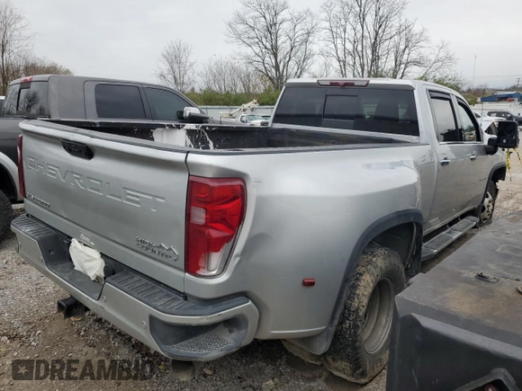 2022 Chevrolet Silverado 3500HD High Country with VIN 1GC4YVEY0NF270579, listed as a Copart auction lot 80861624 with 0 mi miles and Salvage Title. Bid and sale history available at carsss.com. Image 3.