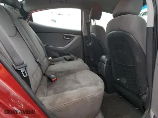 2014 Hyundai Elantra Limited with VIN 5NPDH4AE0EH528109, listed as a Copart auction lot 43054255 with 128,305 mi miles and Salvage Title. Bid and sale history available at carsss.com. Image 10.