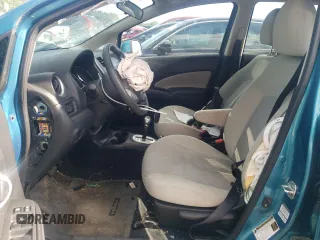 2014 Nissan Note S Plus with VIN 3N1CE2CP5EL388276, listed as a Copart auction lot 58874245 with 41,357 mi miles and Salvage title. Bid and sale history available at DreamBid. Image 7.