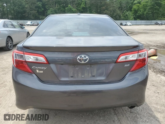 2014 Toyota Camry L with VIN 4T1BF1FK9EU732600, listed as a Copart auction lot 54983525 with 86,335 mi miles and Salvage Title. Bid and sale history available at DreamBid. Image 6.