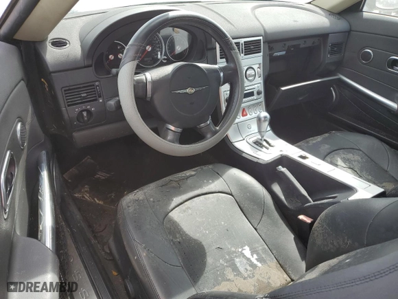 2005 Chrysler Crossfire Limited with VIN 1C3AN65L15X059735, listed as a Copart auction lot 74219534 with 0 mi miles and Non Repairable. Bid and sale history available at carsss.com. Image 8.