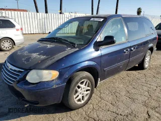 2006 Chrysler Town & Country LWB LX with VIN 2A4GP44R66R845776, listed as a Copart auction lot 79677204 with 213,272 mi miles and Salvage Title. Bid and sale history available at carsss.com. Image 1.