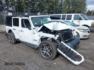 2024 Jeep Wrangler Willys z VIN 1C4RJXN68RW228509, wystawiony jako IAAI lot #41799477 z przebiegiem 18 946 mil mil oraz . Historia ofert i sprzedaży dostępna na DreamBid. Obrazek 1.