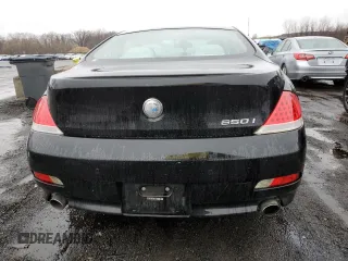 2006 BMW 6 Series 650Ci with VIN WBAEH13486CR49481, listed as a Copart auction lot 50060395 with 159,510 mi miles and Salvage Title. Bid and sale history available at carsss.com. Image 6.