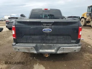 2019 Ford F-150 XL with VIN 1FTEW1E40KFC80332, listed as a Copart auction lot 50628765 with 37,897 mi miles and Salvage Title. Bid and sale history available at carsss.com. Image 6.