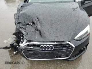 2023 Audi A5 Sportback Premium Plus with VIN WAUCBCF57PA010716, listed as a Copart auction lot 44939675 with 34,269 mi miles and Salvage Title. Bid and sale history available at carsss.com. Image 12.