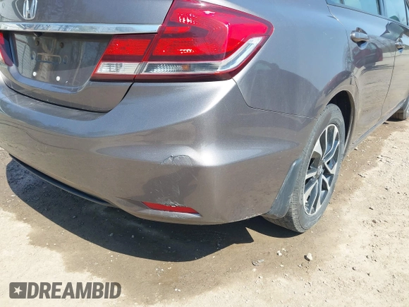 2014 Honda Civic Sedan EX with VIN 19XFB2F87EE082739, listed as a IAAI auction lot 42017492 with 158,988 mi miles. Bid and sale history available at carsss.com. Image 21.