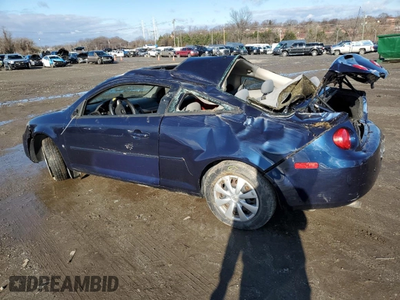2008 Chevrolet Cobalt LS with VIN 1G1AK18F387324634, listed as a Copart auction lot 41470335 with 126,889 mi miles and Non Repairable. Bid and sale history available at DreamBid. Image 2.