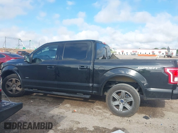 2015 Ford F-150 XL with VIN 1FTEW1CG6FKD75021, listed as a IAAI auction lot 42368982 with 194,623 mi miles and . Bid and sale history available at DreamBid. Image 15.