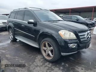 2009 Mercedes-Benz GL-Class 5.5L with VIN 4JGBF86E29A453158, listed as a IAAI auction lot 41919268 with 158,054 mi miles. Bid and sale history available at carsss.com. Image 1.