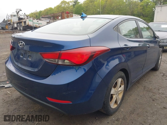2016 Hyundai Elantra SE with VIN 5NPDH4AE0GH688106, listed as a IAAI auction lot 42208887 with 197,893 mi miles and . Bid and sale history available at DreamBid. Image 4.