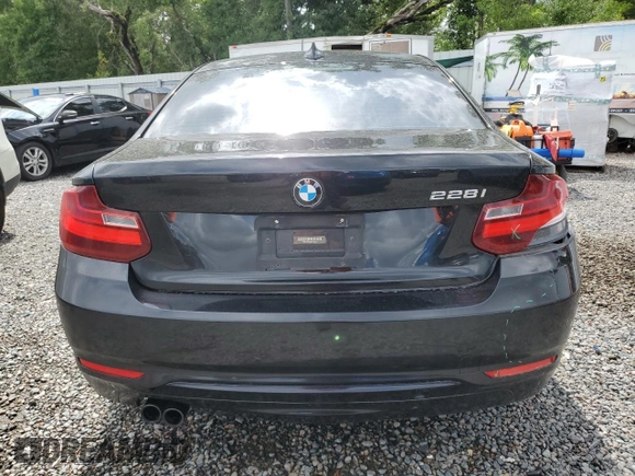 2016 BMW 2 Series 228i with VIN WBA1F9C5XGV546524, listed as a Copart auction lot 56698965 with 108,459 mi miles and Salvage title. Bid and sale history available at DreamBid. Image 6.