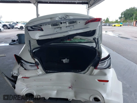 2018 Infiniti Q70 Luxe with VIN JN1BY1PP4JM330361, listed as a IAAI auction lot 42469866 with 69,986 mi miles and . Bid and sale history available at DreamBid. Image 16.