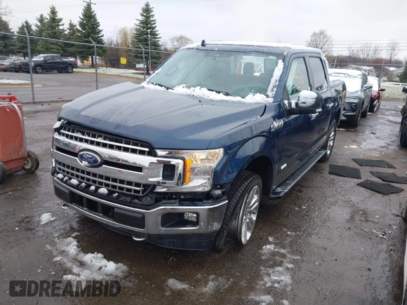 2019 Ford F-150 XL with VIN 1FTEW1E49KFC07492, listed as a IAAI auction lot 42008861 with 118,640 mi miles and . Bid and sale history available at DreamBid. Image 17.