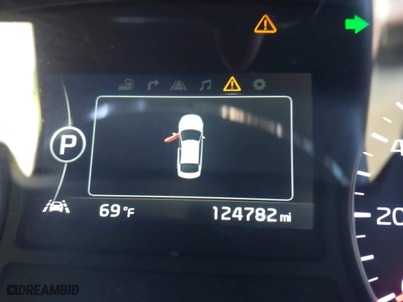 2018 Kia Optima SX with VIN 5XXGV4L26JG187281, listed as a IAAI auction lot 41887939 with 124,782 mi miles. Bid and sale history available at carsss.com. Image 16.