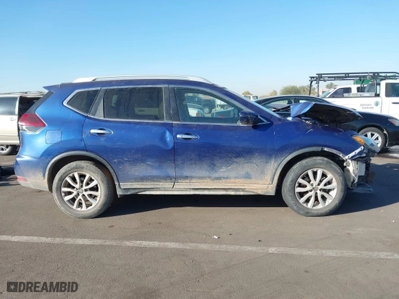 2019 Nissan Rogue SL with VIN 5N1AT2MTXKC768108, listed as a IAAI auction lot 41142400 with 99,801 mi miles. Bid and sale history available at carsss.com. Image 14.