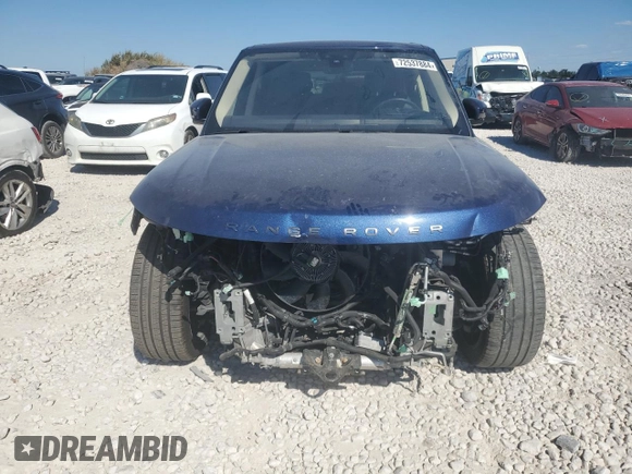 2022 Land Rover Range Rover Westminster z VIN SALGS2SE4NA472158, wystawiony jako Copart lot #72537884 z przebiegiem 41 343 mil mil oraz Szkoda całkowita • Salvage title. Historia ofert i sprzedaży dostępna na DreamBid. Obrazek 5.