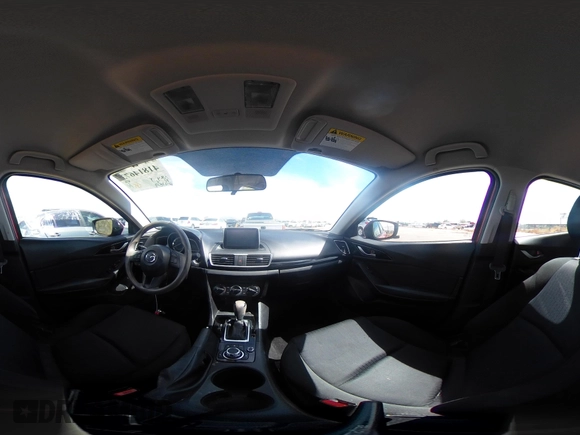 2015 Mazda 3 i Sport with VIN 3MZBM1U73FM208595, listed as a IAAI auction lot 41814673 with 69,189 mi miles and . Bid and sale history available at carsss.com. Image 19.