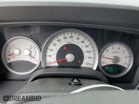 2005 Dodge Durango with VIN 1D8HD48D75F503889, listed as a Copart auction lot 70392604 with 154,675 mi miles and Salvage title. Bid and sale history available at DreamBid. Image 9.