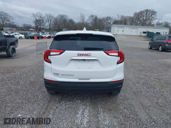 2024 GMC Terrain SLE z VIN 3GKALMEG4RL117903, wystawiony jako IAAI lot #41718454 z przebiegiem 3 408 mil mil oraz . Historia ofert i sprzedaży dostępna na DreamBid. Obrazek 16.
