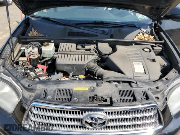 2010 Toyota Highlander Hybrid with VIN JTEBW3EH3A2044387, listed as a Copart auction lot 48630495 with 57,428 mi miles and Salvage Title. Bid and sale history available at carsss.com. Image 12.