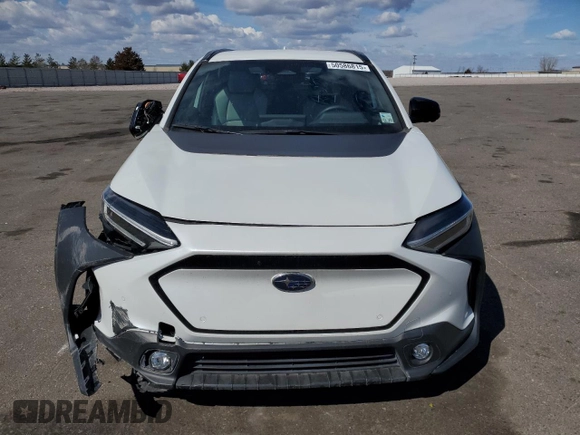 2023 Subaru Solterra Limited with VIN JTMABABA0PA004807, listed as a Copart auction lot 50586815 with 10,879 mi miles and Salvage Title. Bid and sale history available at DreamBid. Image 5.