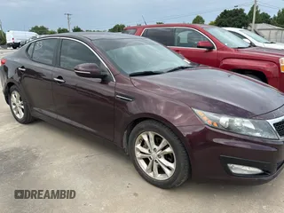 2013 Kia Optima EX with VIN 5XXGN4A70DG118136, listed as a Copart auction lot 63776595 with 150,905 mi miles and Clean title. Bid and sale history available at DreamBid. Image 1.