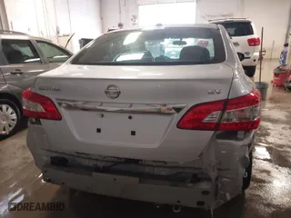 2015 Nissan Sentra S with VIN 3N1AB7AP1FY262145, listed as a IAAI auction lot 41608847 with 95,440 mi miles. Bid and sale history available at carsss.com. Image 6.