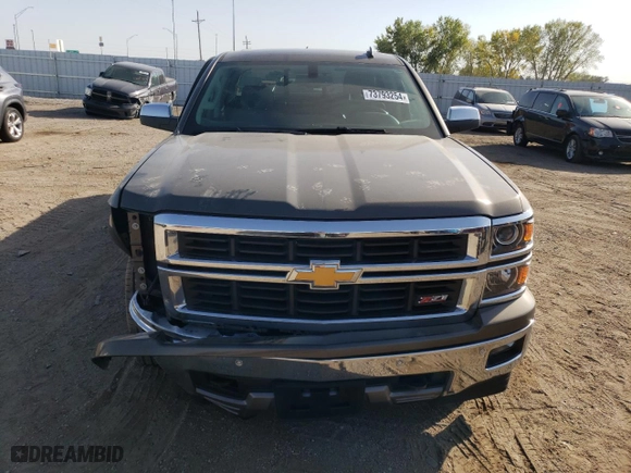 2014 Chevrolet Silverado 1500 LTZ with VIN 3GCUKSEC2EG207969, listed as a Copart auction lot 73793254 with 81,333 mi miles and Salvage Title. Bid and sale history available at carsss.com. Image 5.