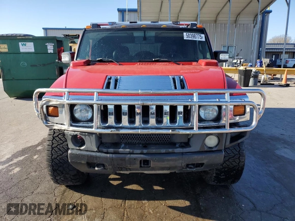 2007 Hummer H2 SUV z VIN 5GRGN23UX7H108128, wystawiony jako Copart lot #50398775 z przebiegiem 308 653 mil mil oraz Szkoda całkowita • Salvage title. Historia ofert i sprzedaży dostępna na DreamBid. Obrazek 5.