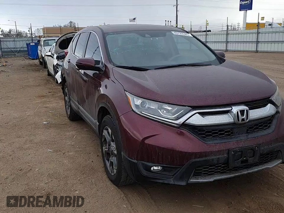 2017 Honda CR-V EX with VIN 2HKRW2H51HH638225, listed as a Copart auction lot 49729385 with 134,989 mi miles and Salvage Title. Bid and sale history available at carsss.com. Image 11.