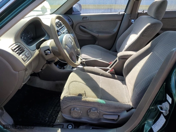 1999 Honda Civic LX with VIN 1HGEJ6679XL021479, listed as a Copart auction lot 46985135 with 216,790 mi miles and Clean Title. Bid and sale history available at carsss.com. Image 7.