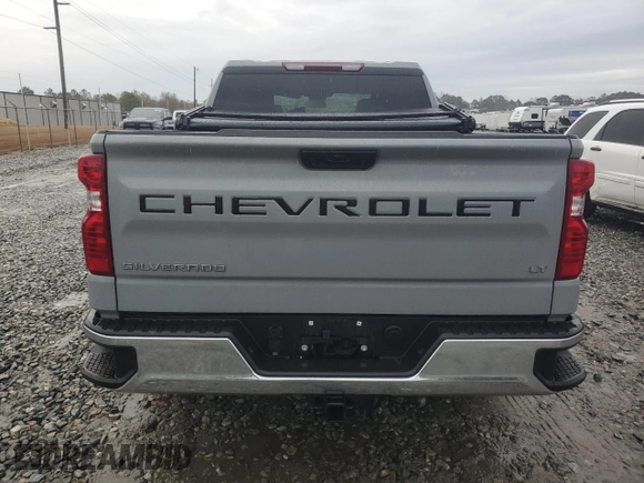 2024 Chevrolet Silverado 1500 LT with VIN 1GCPACEK4RZ304562, listed as a Copart auction lot 42767775 with 12,889 mi miles and Salvage Title. Bid and sale history available at DreamBid. Image 6.
