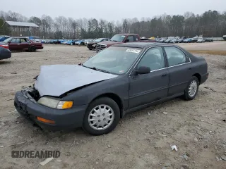 1997 Honda Accord EX with VIN 1HGCD5651VA019340, listed as a Copart auction lot 83451114 with 214,604 mi miles and Salvage Title. Bid and sale history available at carsss.com. Image 1.