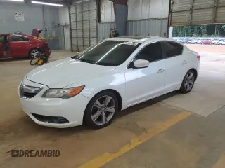 2013 Acura ILX Premium with VIN 19VDE1F54DE021676, listed as a Copart auction lot 61419155 with 137,586 mi miles and Salvage title. Bid and sale history available at DreamBid. Image 1.