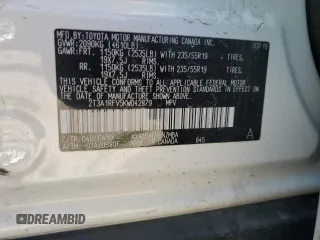 2019 Toyota RAV4 XLE Premium with VIN 2T3A1RFV5KW042879, listed as a Copart auction lot 46245415 with 92,238 mi miles and Salvage Title. Bid and sale history available at carsss.com. Image 13.