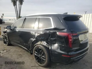 2021 Cadillac XT6 Luxury with VIN 1GYKPAR46MZ235367, listed as a Copart auction lot 84516834 with 73,448 mi miles and Salvage title. Bid and sale history available at DreamBid. Image 2.