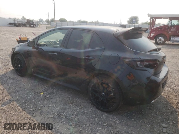 2019 Toyota Corolla Hatchback SE with VIN JTNK4RBE5K3063487, listed as a Copart auction lot 69667404 with 92,050 mi miles and Salvage Title. Bid and sale history available at carsss.com. Image 2.