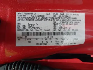 2013 Ford Focus SE with VIN 1FADP3F28DL285161, listed as a IAAI auction lot 41904636 with 178,795 mi miles. Bid and sale history available at carsss.com. Image 9.