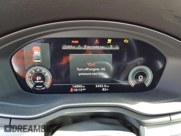 2022 Audi A4 S line Premium Plus z VIN WAUEAAF46NN004435, wystawiony jako Copart lot #52925865 z przebiegiem 14 990 mil mil oraz Szkoda całkowita • Salvage title. Historia ofert i sprzedaży dostępna na DreamBid. Obrazek 9.