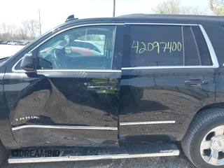 2018 Chevrolet Tahoe LT with VIN 1GNSKBKC7JR245565, listed as a IAAI auction lot 42097400 with 123,709 mi miles and . Bid and sale history available at DreamBid. Image 15.