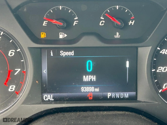 2016 Chevrolet Camaro 1LT with VIN 1G1FB1RS0G0158663, listed as a Copart auction lot 54563125 with 93,898 mi miles and Clean Title. Bid and sale history available at carsss.com. Image 8.