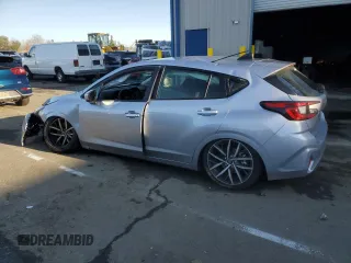 2024 Subaru Impreza Sport with VIN JF1GUAFC5R8329002, listed as a Copart auction lot 85370844 with 14,856 mi miles and Salvage Title. Bid and sale history available at carsss.com. Image 2.