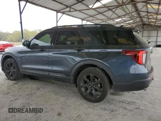 2024 Ford Explorer ST-Line z VIN 1FMSK7KH3RGA80716, wystawiony jako Copart lot #51123065 z przebiegiem 7 265 mil mil oraz Szkoda całkowita • Salvage title. Historia ofert i sprzedaży dostępna na DreamBid. Obrazek 2.