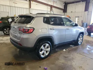 2021 Jeep Compass Altitude with VIN 3C4NJDBB3MT579230, listed as a Copart auction lot 58232705 with 12,355 mi miles and Salvage title. Bid and sale history available at DreamBid. Image 3.