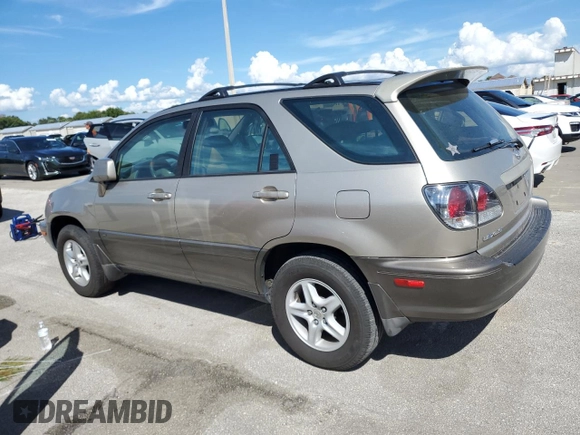 2002 Lexus RX 300 with VIN JTJHF10U620287418, listed as a Copart auction lot 73843024 with 111,588 mi miles and Salvage Title. Bid and sale history available at carsss.com. Image 2.