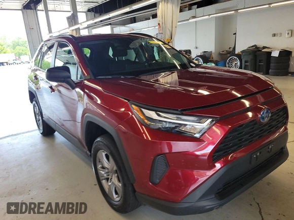 2023 Toyota RAV4 Hybrid LE z VIN 4T3LWRFV3PU096313, wystawiony jako IAAI lot #42841645 z przebiegiem 19 678 mil mil oraz . Historia ofert i sprzedaży dostępna na DreamBid. Obrazek 3.