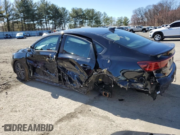 2024 Kia Forte GT-Line with VIN 3KPF54ADXRE722682, listed as a Copart auction lot 49684995 with 14,552 mi miles and Salvage Title. Bid and sale history available at carsss.com. Image 2.