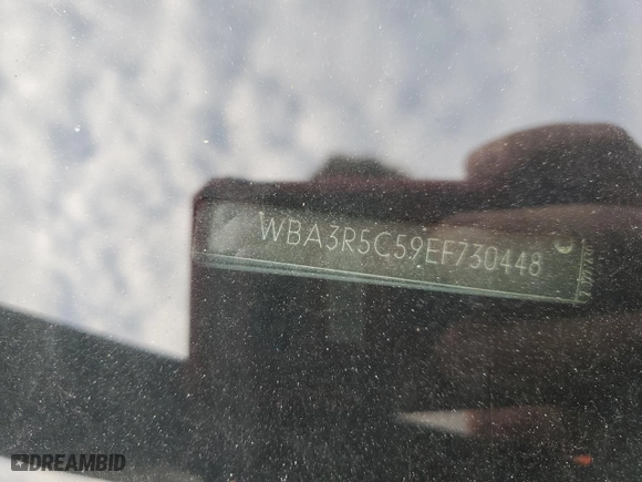 2014 BMW 4 Series 435i xDrive with VIN WBA3R5C59EF730448, listed as a Copart auction lot 81027024 with 144,607 mi miles and Salvage Title. Bid and sale history available at carsss.com. Image 12.