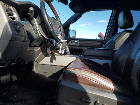2015 Ford Expedition EL Platinum with VIN 1FMJK1MT4FEF03580, listed as a Copart auction lot 86885804 with 131,269 mi miles and Salvage Title. Bid and sale history available at carsss.com. Image 7.